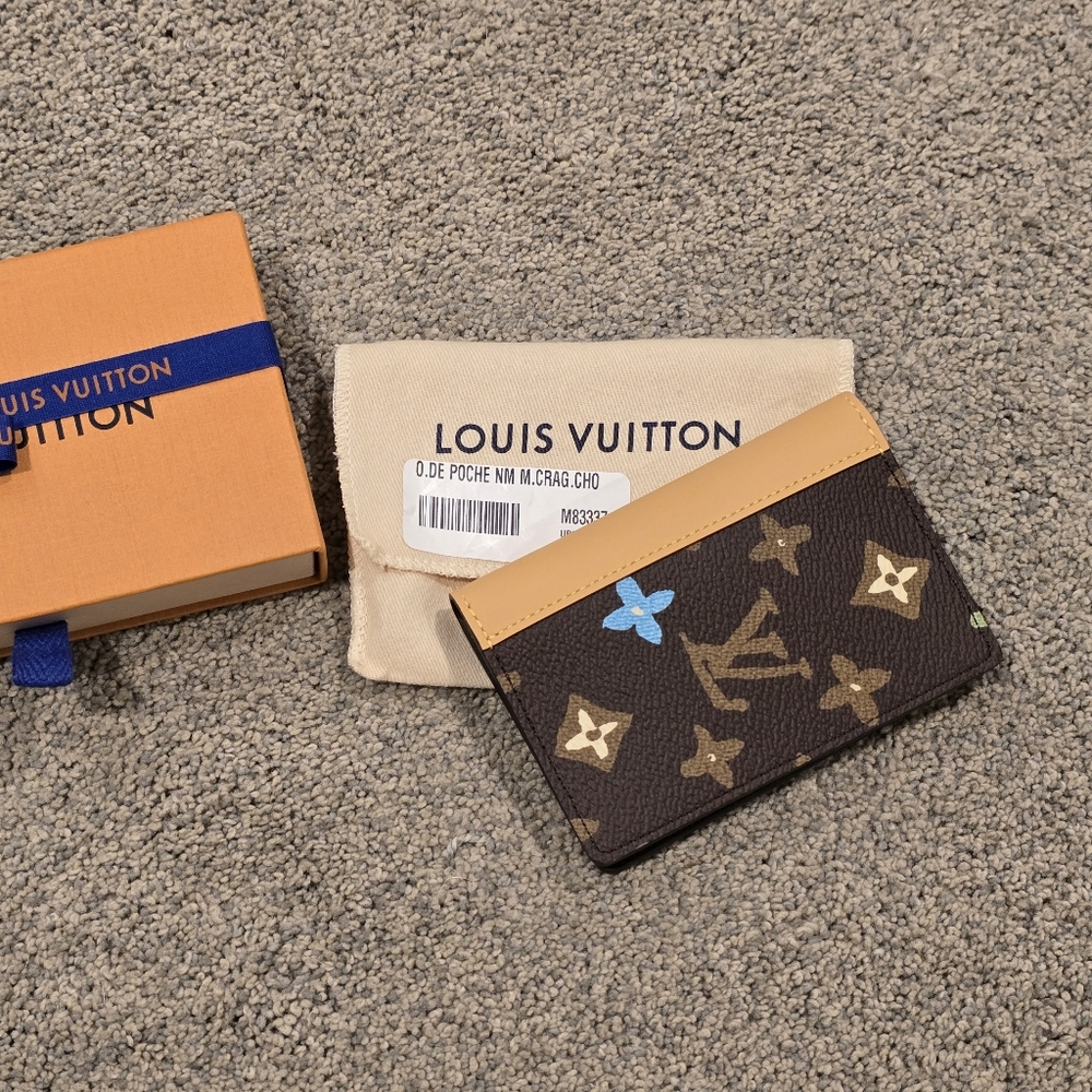 AUTH LOUIS VUITTON MONOGRAM CRAGGY POCKET ORGANIZER TYLER THE CREATOR